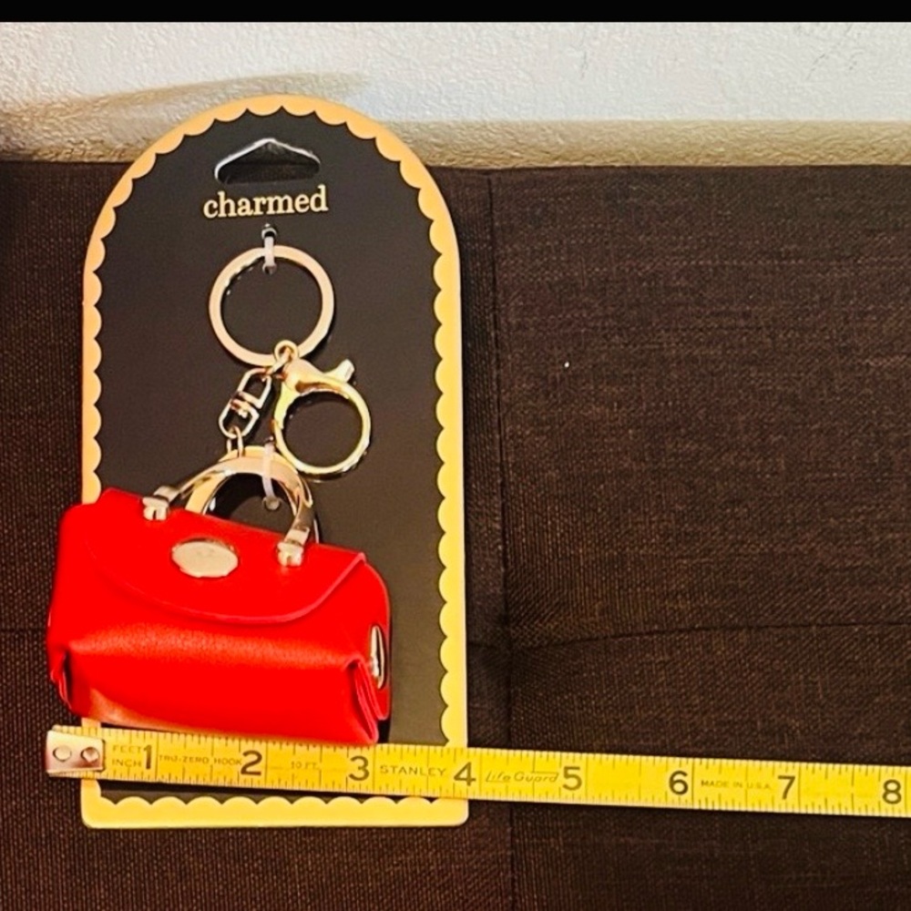 #0514 + Red “ mini purse ” Keychain Collection - Picture 3 of 17